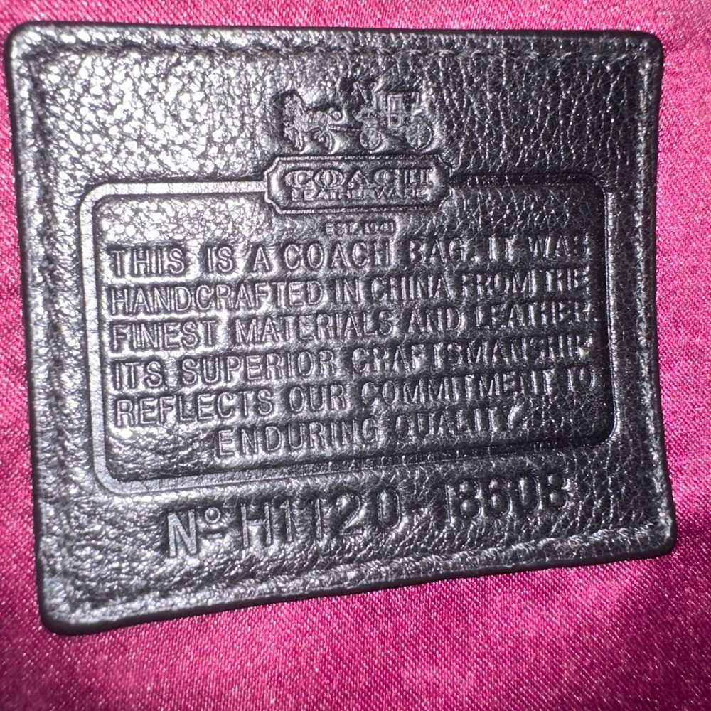 Coach 2011 Madison Op Art Bag F18808 in Silver & Black Pink Lining!‎ - Picture 9 of 16